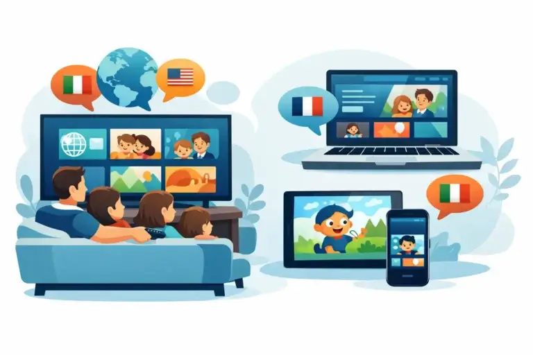 Multilingual Streaming Service Review for Families