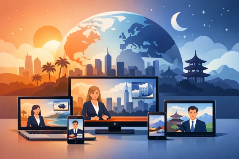 Watch Regional News Across Every Time Zone
